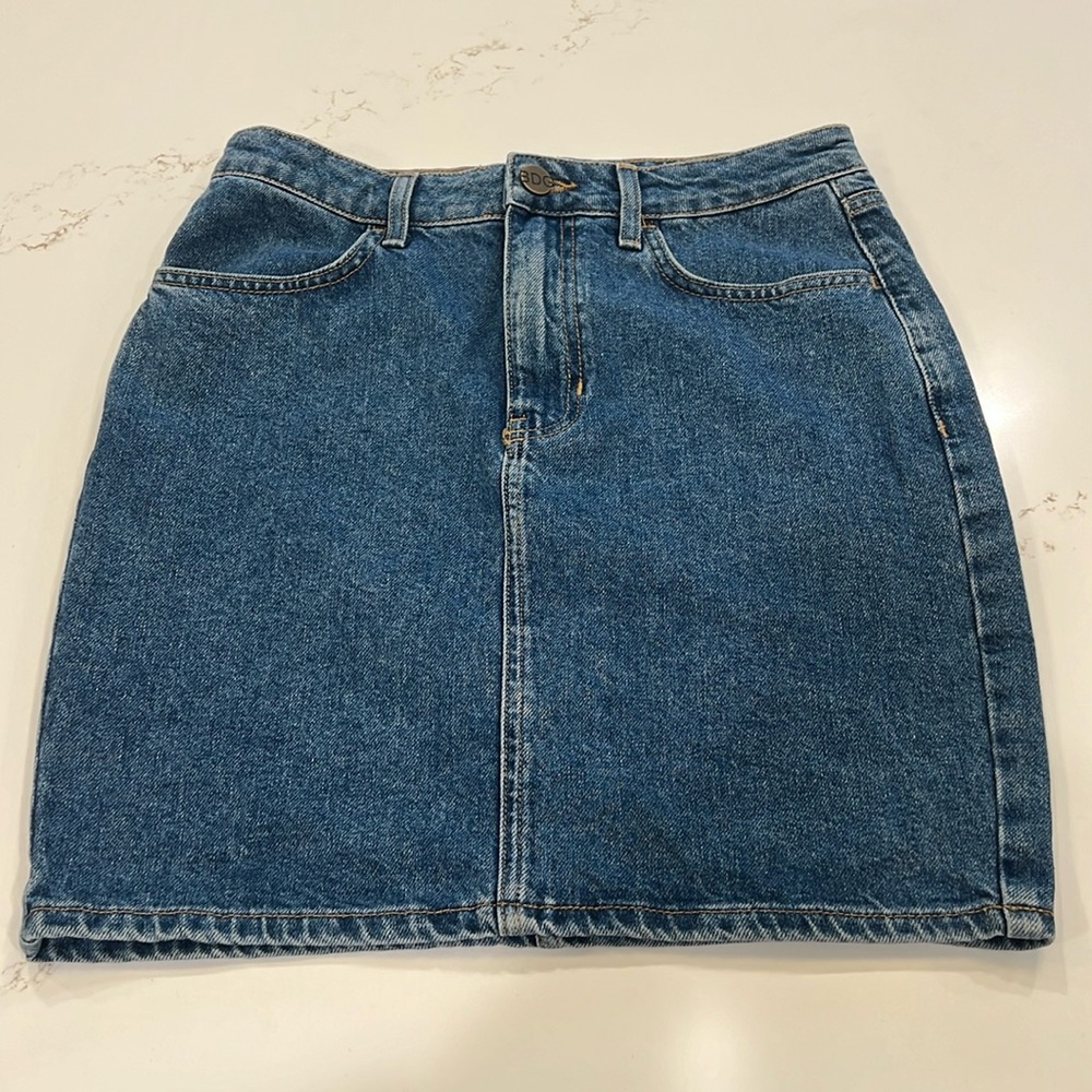 BDG Denim Mini Skirt
